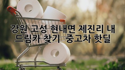 강원 고성 현내면 제진리, 내 드림카 찾기! 🚗💨 중고차 🔥핫딜🔥
